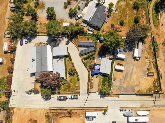 Aerial view of property.