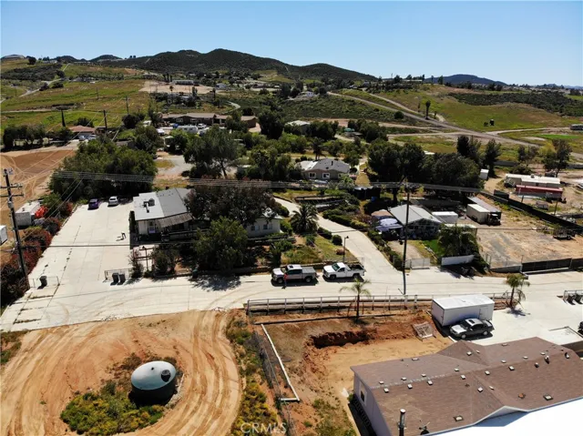 Aerial view from other side of the street.