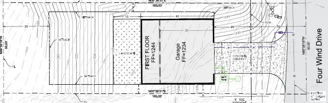 Site Plan - Option 1 in Supplements