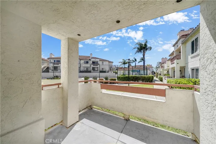Private patio off living area