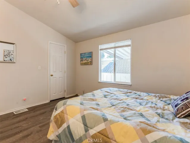 Guest room #1 has a walk-in closet.