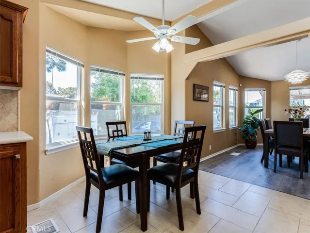 Watch the birds while you sip your morning coffee at the dine-in kitchen table.