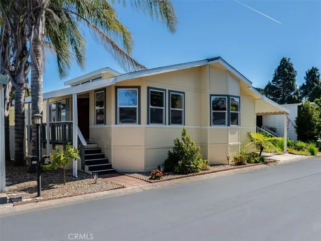 Set on a quiet street in Creekside Mobile Home Community
