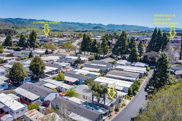 Look how close you are to SLO Public Market and the Trader Joe's shopping center!