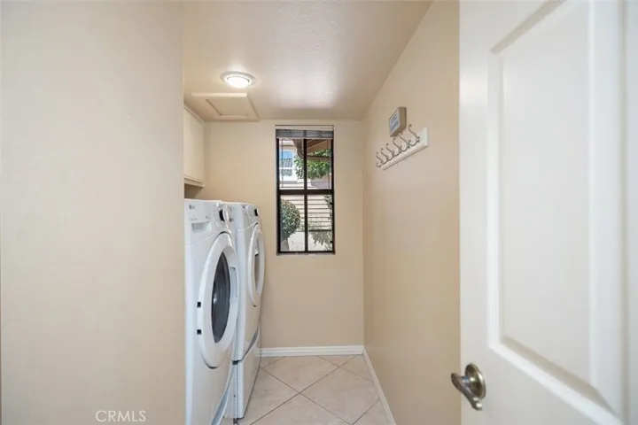 Downstairs laundry room.