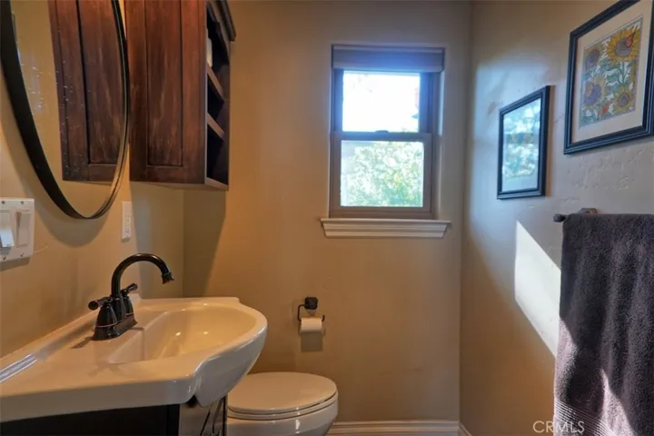 Main floor powder room