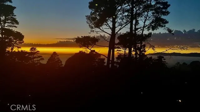 Sunset from living room