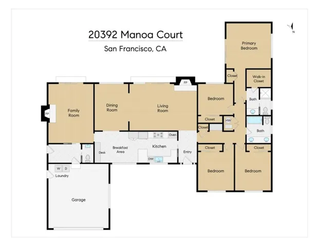 20392 Manoa Court, Saratoga, California 95070