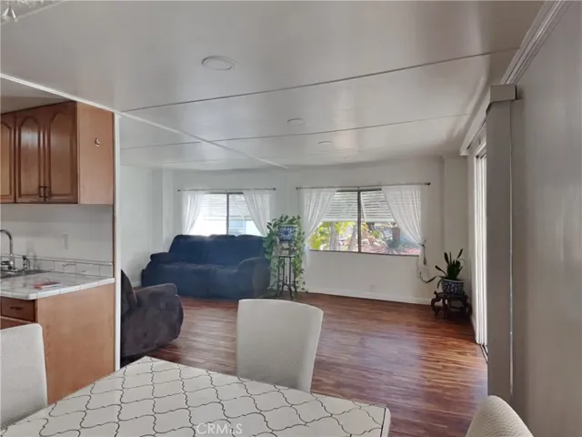 dinning area and living room