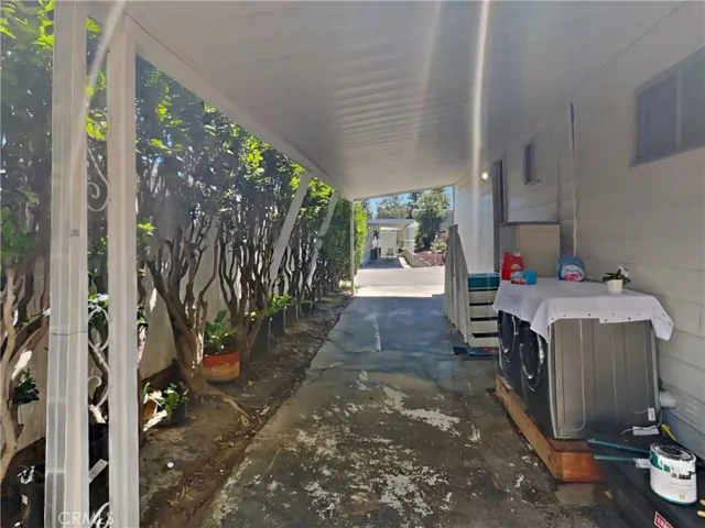 laundry area