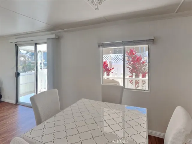 view from kitchen
