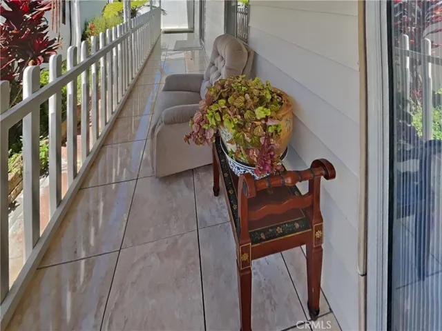 Porch to living room
