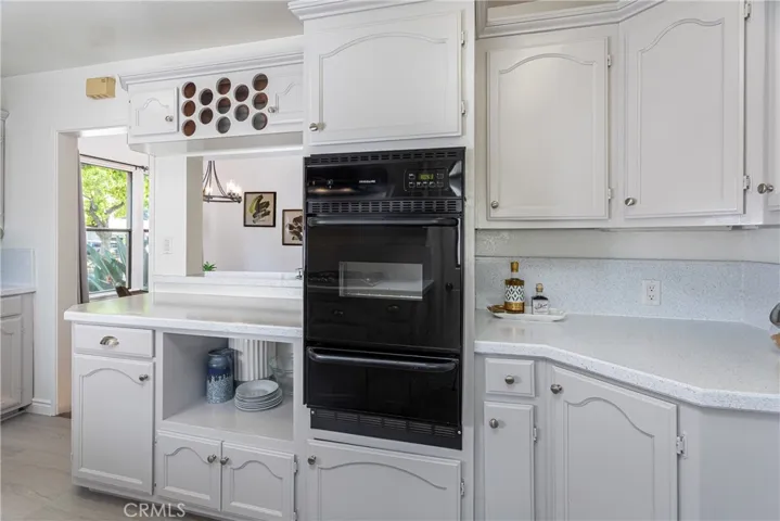 Plenty of counter space for meal prep.