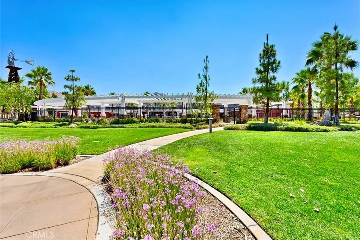 HOA pool and park area