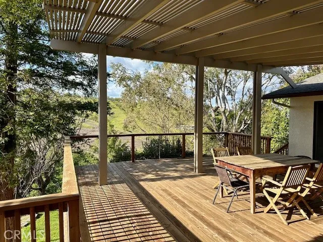 Expansive Covered Deck