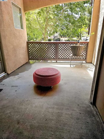 large patio