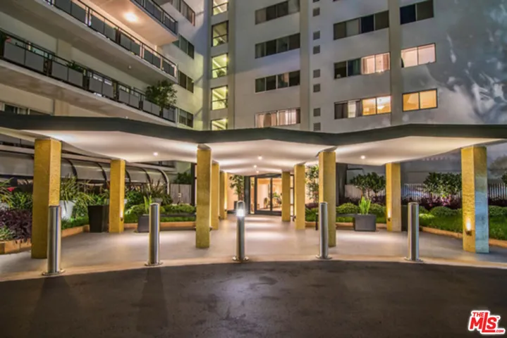 Main Entry at Dusk