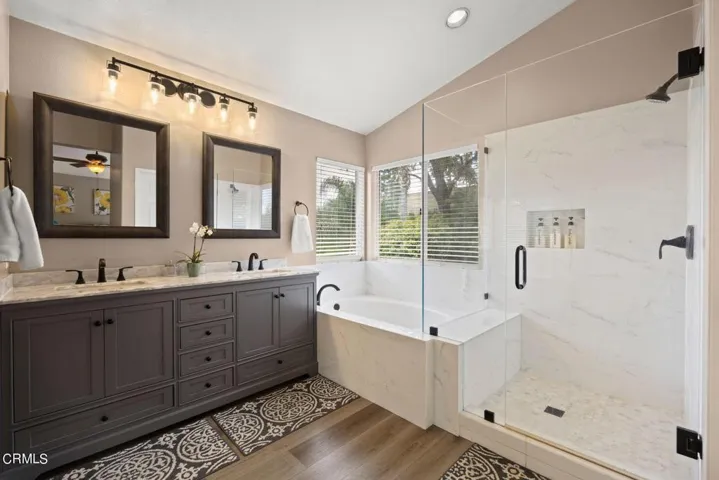 Upgraded Primary Bathroom