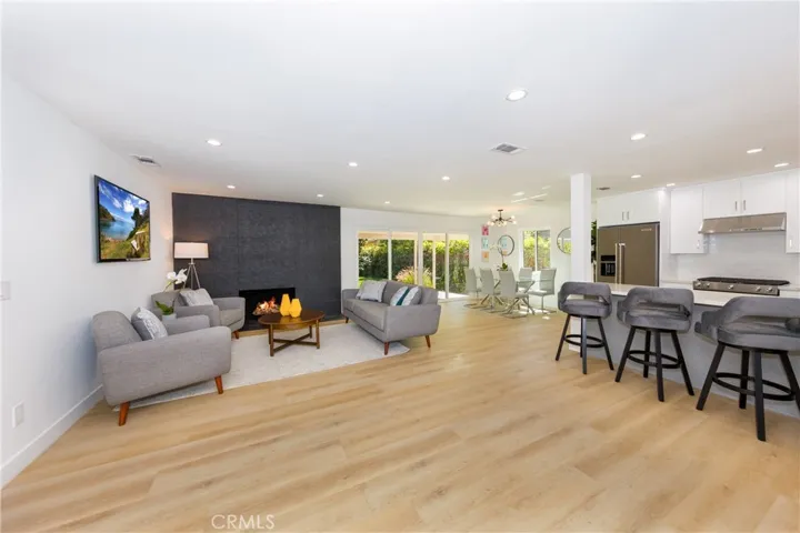 open concept living space