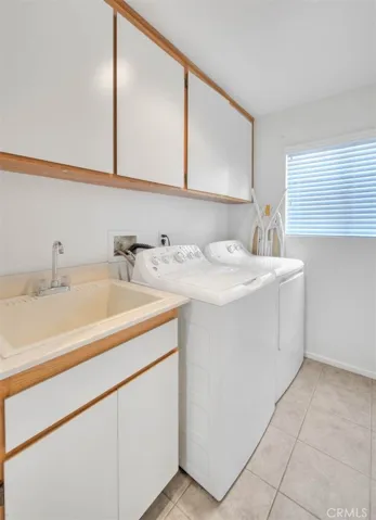 Downstairs laundry room 
