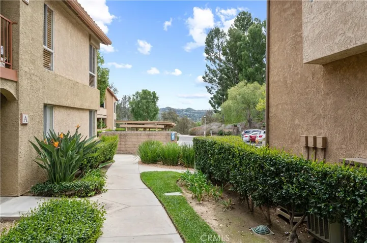 Peak-a-view to Anaheim Hills (Looking South)