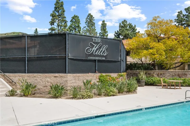 HOA Tennis Court by Pool Area