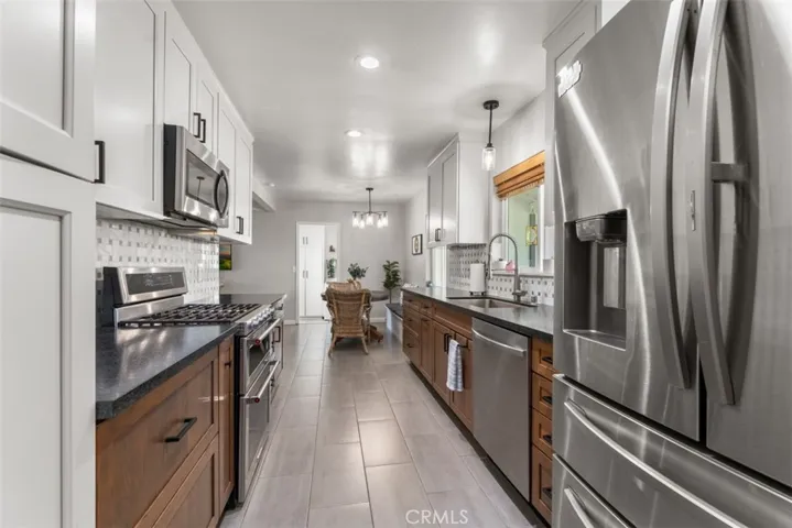 This sparkling kitchen was completely remodeled within the last 18 months.