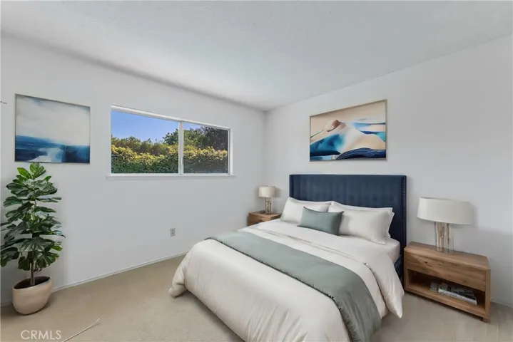 Bedroom - Virtually staged