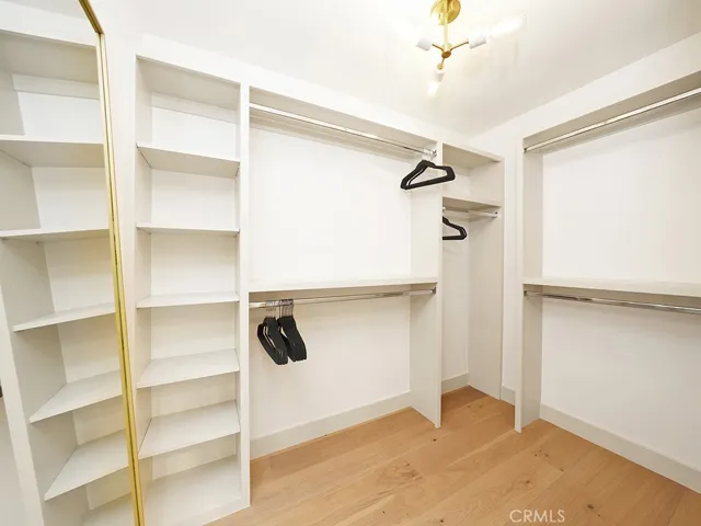 Primary closet