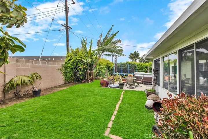 Block Wall In Backyard