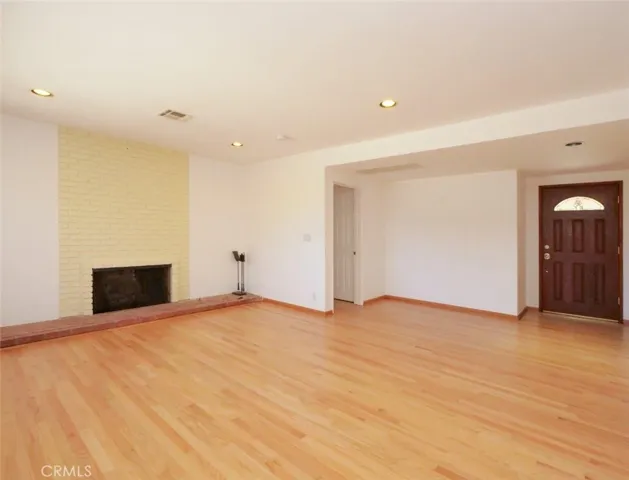 Living Room with Fireplace