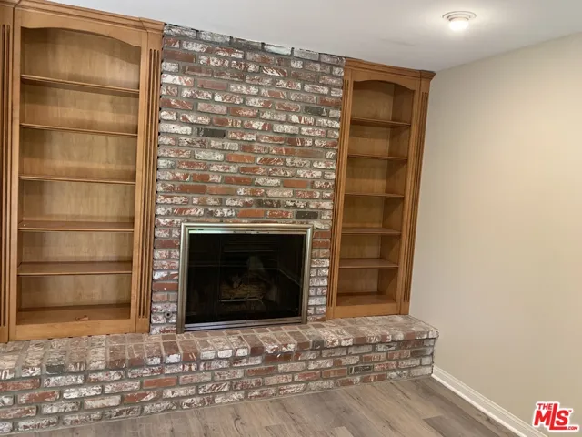fireplace in family room