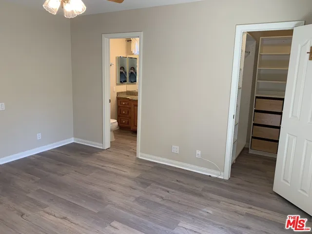 Master suite incl walkincloset