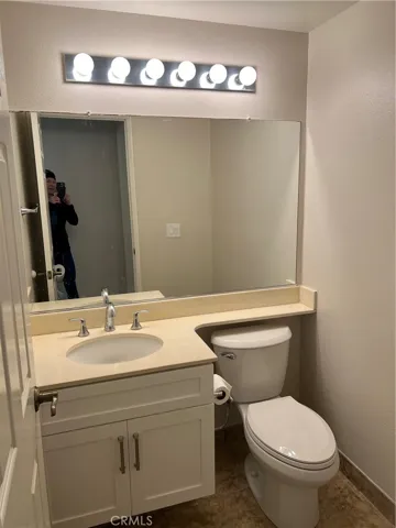 Downstairs half bath