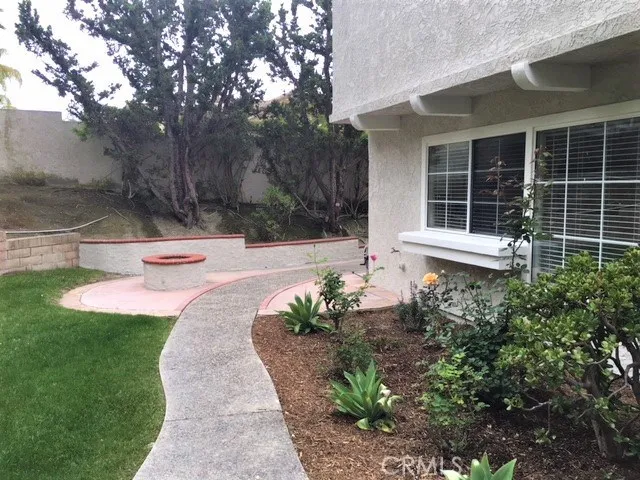 Private backyard with plenty of room.