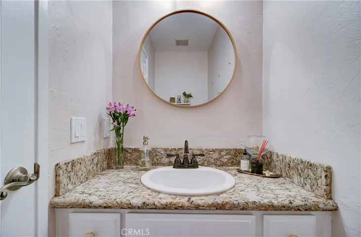 Downstairs half bath.  Plenty of room & so quaint!