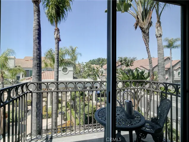 Owner's suite balcony.  What a special touch!