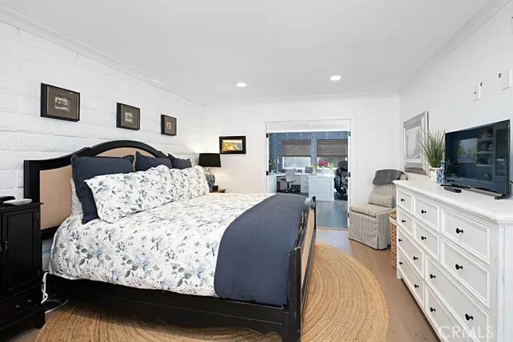 Primary Bedroom with attached office.