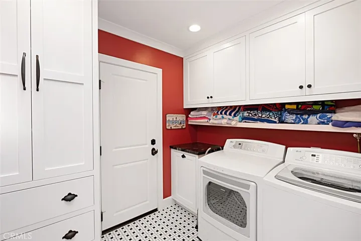 Laundry room.