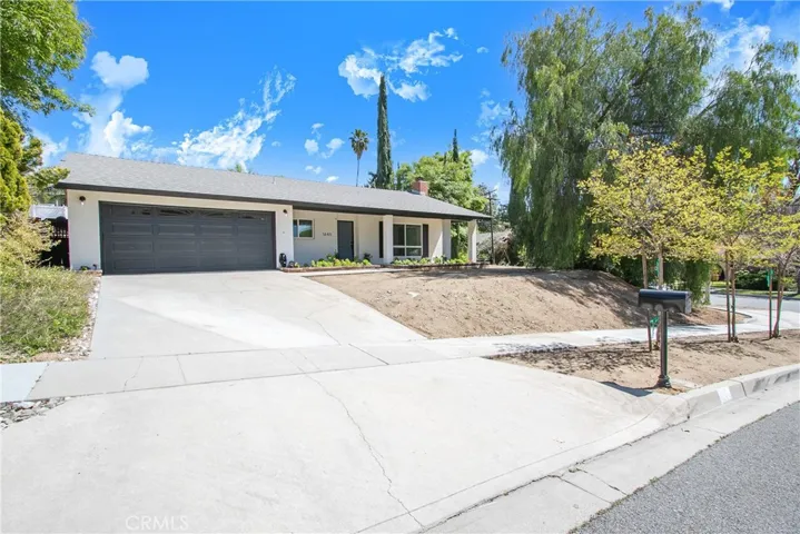 Front of home on Corner Lot