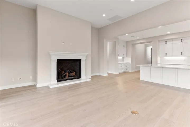 Great room to kitchen