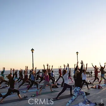 Yoga at the Redondo Beach Pier