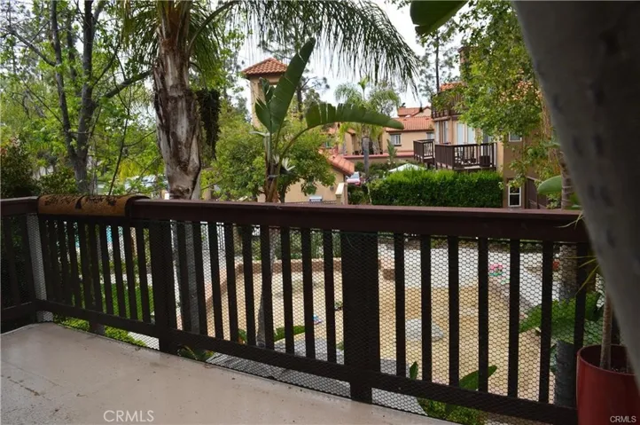 Balcony off of the Living Room.