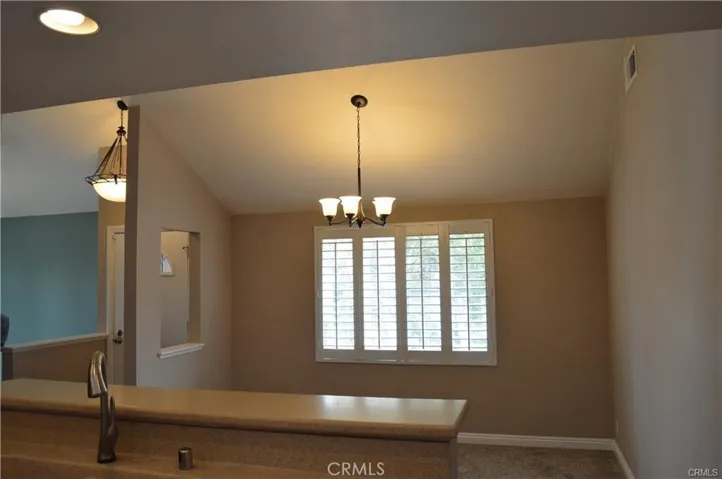 Dining Room adjacent to the Kitchen.