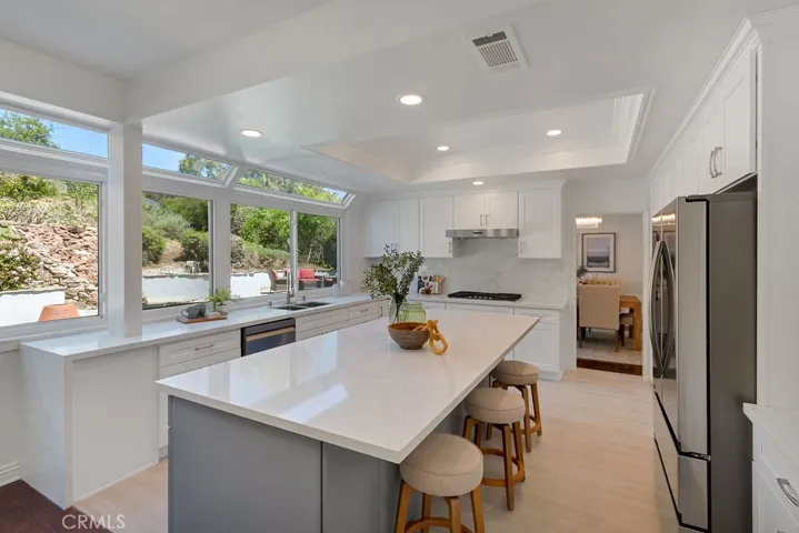 Kitchen with new appliances