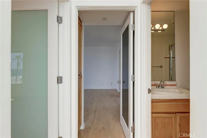 Entrance to the primary suite.