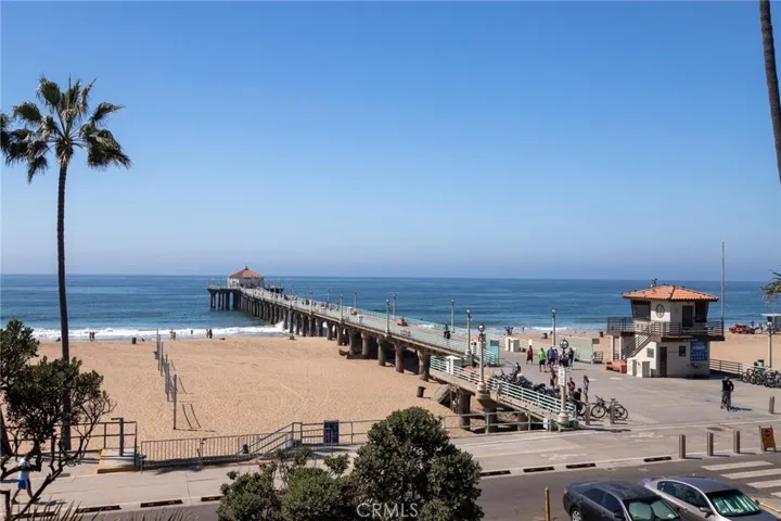 The Manhattan Beach Pier.