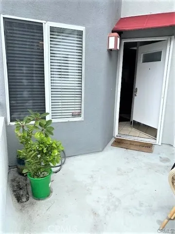 Private Balcony and entrance