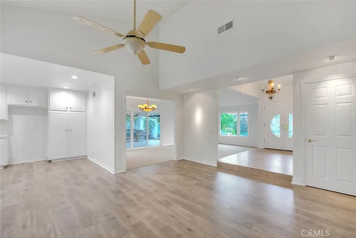 Family room toward foyer view