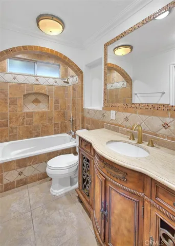 Hallway bathroom